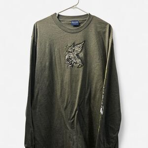 Unbranded Men's Green and Khaki T-shirt